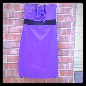 Purple party dress